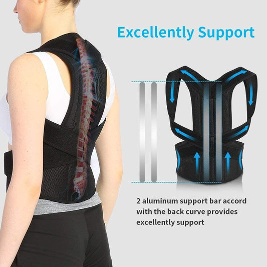 Spine Support Belt Adjustable Adult Corset Posture Correction Belt