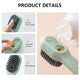 Multifunctional Soft-bristled Shoe Brush Shoe Brushes Long Handle Brush Automatic Filling Clothes Cleaning Clothing Board Tools