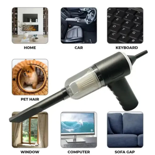 Wireless 3 In 1 Portable Vacuum Cleaner Duster Blower Air Pump