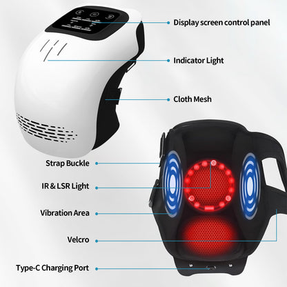 KneeRelief Pro™ – Smart Heated Knee Massager