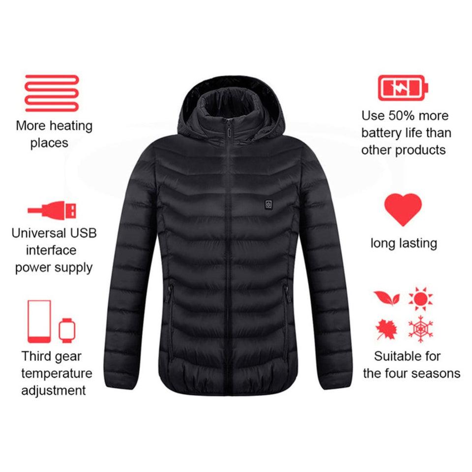 Winter Heating Vest & Jacket – USB Powered
