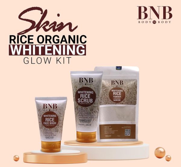 BnB Rice Extract Bright & Glow Kit (3-in-1)