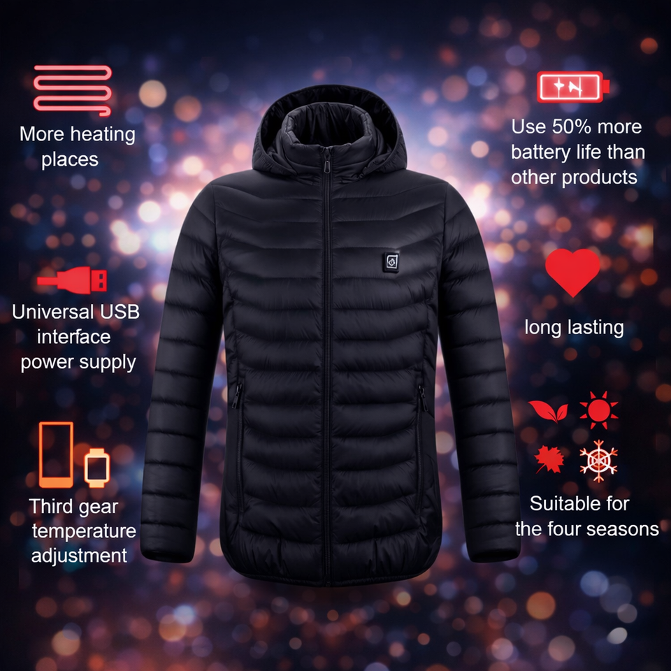 Winter Heating Vest & Jacket – USB Powered