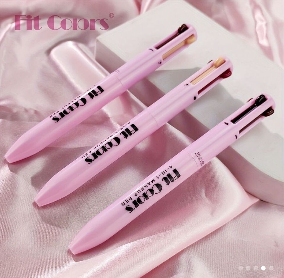 4-in-1 Makeup Pen -Beauty Tool for Eyes, Lips, Brows, and Highlighting